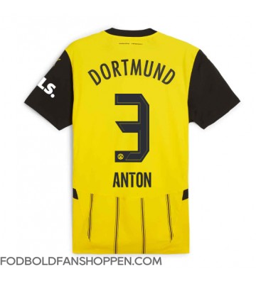 Borussia Dortmund Waldemar Anton #3 Hjemmebanetrøje 2024-25 Kortærmet